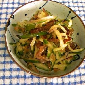 3分完成☆節電レシピ～夏のクラゲサラダ